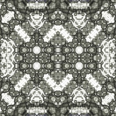 Kusursuz kare soyut desen. Sanat dokusu. Sanat mandala. Simetrik desen