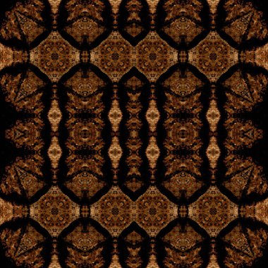 Kusursuz kare soyut desen. Sanat dokusu. Sanat mandala. Simetrik desen