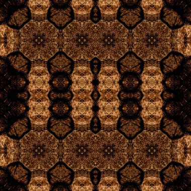 Kusursuz kare soyut desen. Sanat dokusu. Sanat mandala. Simetrik desen