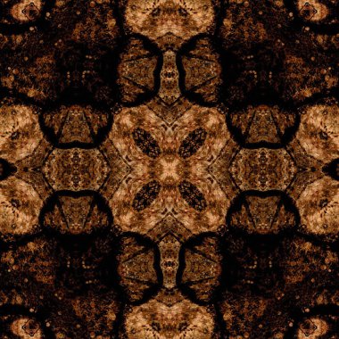 Kusursuz kare soyut desen. Sanat dokusu. Sanat mandala. Simetrik desen