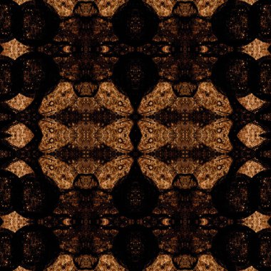 Kusursuz kare soyut desen. Sanat dokusu. Sanat mandala. Simetrik desen