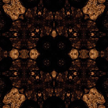 Kusursuz kare soyut desen. Sanat dokusu. Sanat mandala. Simetrik desen