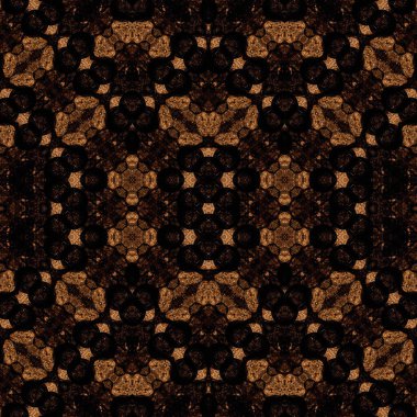 Kusursuz kare soyut desen. Sanat dokusu. Sanat mandala. Simetrik desen