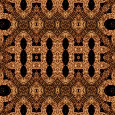 Kusursuz kare soyut desen. Sanat dokusu. Sanat mandala. Simetrik desen