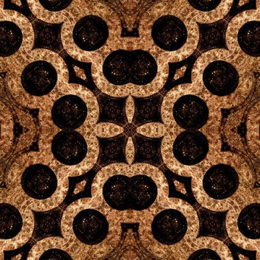 Kusursuz kare soyut desen. Sanat dokusu. Sanat mandala. Simetrik desen