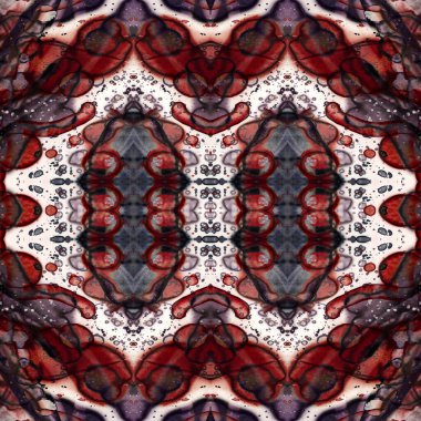 Kusursuz kare soyut desen. Sanat dokusu. Sanat mandala. Simetrik desen