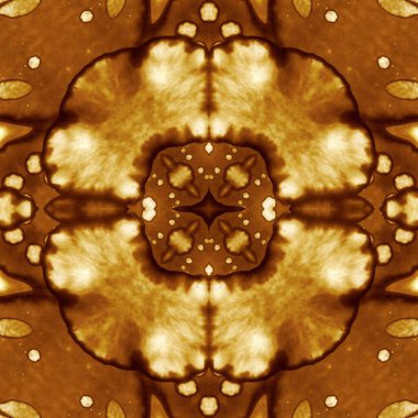 Kusursuz kare soyut desen. Sanat dokusu. Sanat mandala. Simetrik desen