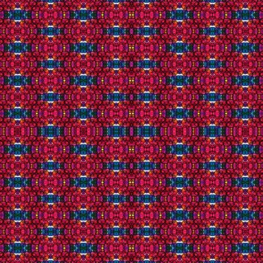 Kusursuz kare soyut desen. Sanat dokusu. Sanat mandala. Simetrik desen