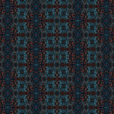 Kusursuz kare soyut desen. Sanat dokusu. Sanat mandala. Simetrik desen