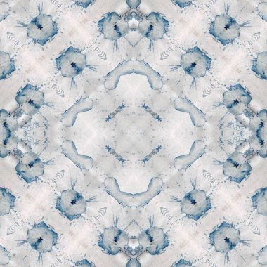 Kusursuz kare soyut desen. Sanat dokusu. Sanat mandala. Simetrik desen