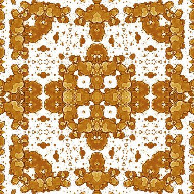 Kusursuz kare soyut desen. Sanat dokusu. Sanat mandala. Simetrik desen