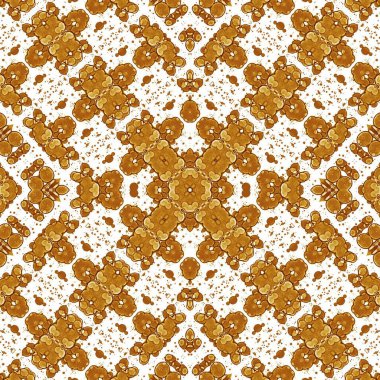 Kusursuz kare soyut desen. Sanat dokusu. Sanat mandala. Simetrik desen