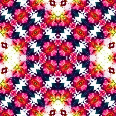 Kusursuz kare soyut desen. Sanat dokusu. Sanat mandala. Simetrik desen