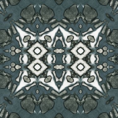 Kusursuz kare soyut desen. Sanat dokusu. Sanat mandala. Simetrik desen