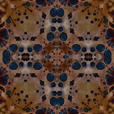 Kusursuz kare soyut desen. Sanat dokusu. Sanat mandala. Simetrik desen