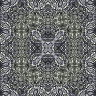 Kusursuz kare soyut desen. Sanat dokusu. Sanat mandala. Simetrik desen