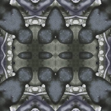 Kusursuz kare soyut desen. Sanat dokusu. Sanat mandala. Simetrik desen