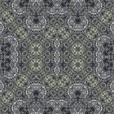 Kusursuz kare soyut desen. Sanat dokusu. Sanat mandala. Simetrik desen