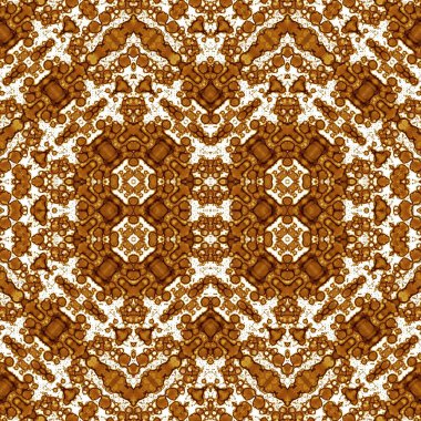 Kusursuz kare soyut desen. Sanat dokusu. Sanat mandala. Simetrik desen