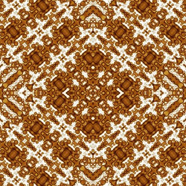 Kusursuz kare soyut desen. Sanat dokusu. Sanat mandala. Simetrik desen