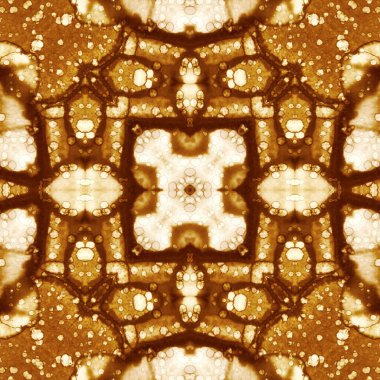 Kusursuz kare soyut desen. Sanat dokusu. Sanat mandala. Simetrik desen