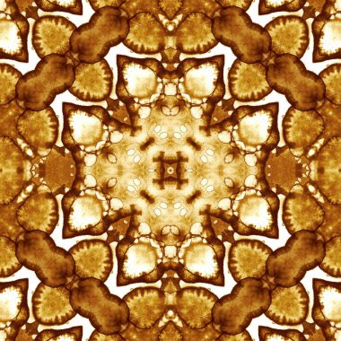 Kusursuz kare soyut desen. Sanat dokusu. Sanat mandala. Simetrik desen