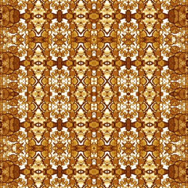 Kusursuz kare soyut desen. Sanat dokusu. Sanat mandala. Simetrik desen