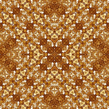 Kusursuz kare soyut desen. Sanat dokusu. Sanat mandala. Simetrik desen