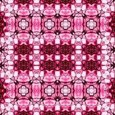 Kusursuz soyut desen. Sanat yaratıcılığı geçmişi. Örgü dokusu