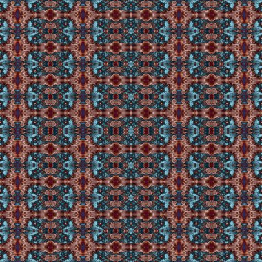 Kusursuz kare soyut desen. Sanat dokusu. Sanat mandala. Simetrik desen