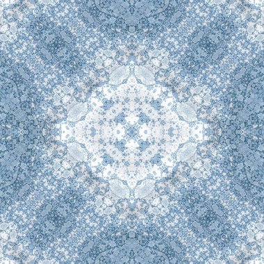 Kusursuz kare soyut desen. Sanat dokusu. Sanat mandala. Simetrik desen