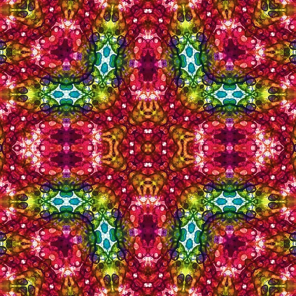 Kusursuz kare soyut desen. Sanat dokusu. Sanat mandala. Simetrik desen