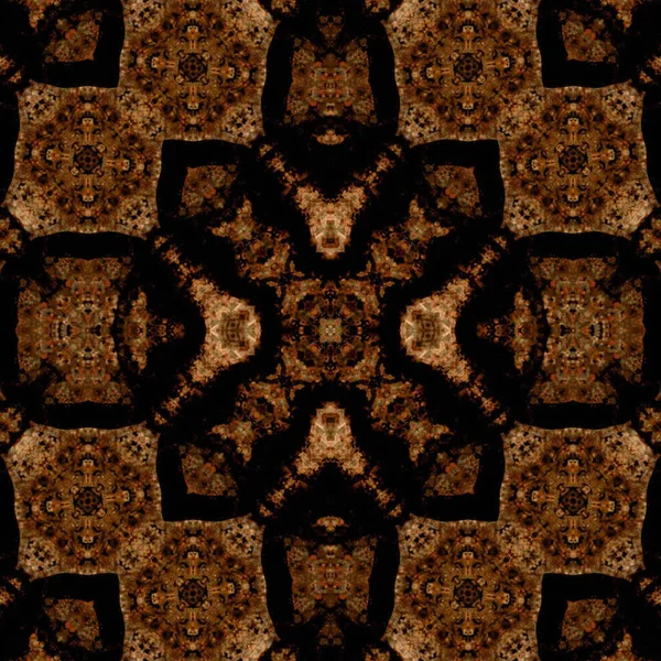 Kusursuz kare soyut desen. Sanat dokusu. Sanat mandala. Simetrik desen