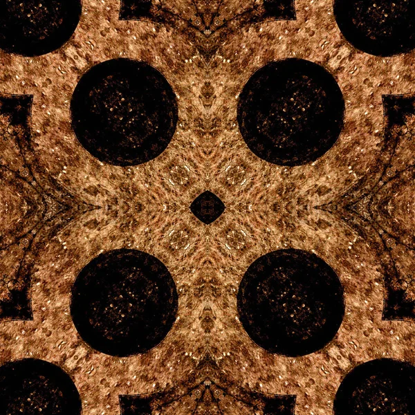 Kusursuz kare soyut desen. Sanat dokusu. Sanat mandala. Simetrik desen