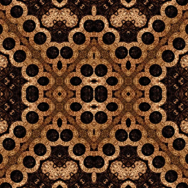 Kusursuz kare soyut desen. Sanat dokusu. Sanat mandala. Simetrik desen