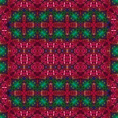 Kusursuz kare soyut desen. Sanat dokusu. Sanat mandala. Simetrik desen