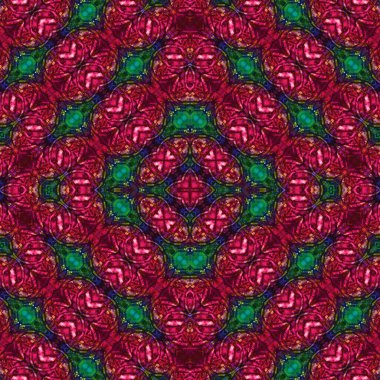 Kusursuz kare soyut desen. Sanat dokusu. Sanat mandala. Simetrik desen