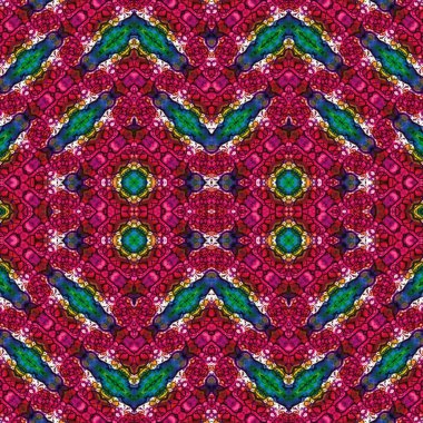 Kusursuz kare soyut desen. Sanat dokusu. Sanat mandala. Simetrik desen