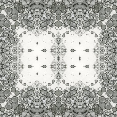 Kusursuz kare soyut desen. Sanat dokusu. Sanat mandala. Simetrik desen