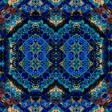 Kusursuz soyut desen. Sanat yaratıcılığı geçmişi. Örgü dokusu