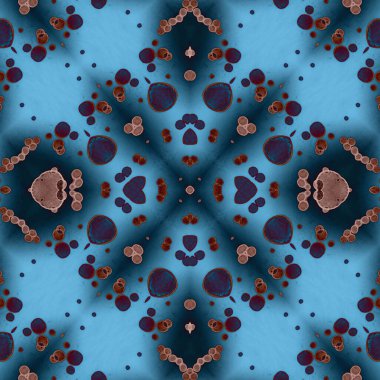 Kusursuz kare soyut desen. Sanat dokusu. Sanat mandala. Simetrik desen