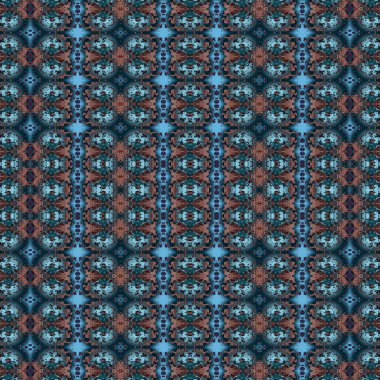 Kusursuz kare soyut desen. Sanat dokusu. Sanat mandala. Simetrik desen