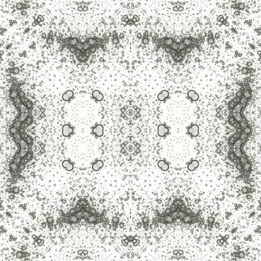 Kusursuz kare soyut desen. Sanat dokusu. Sanat mandala. Simetrik desen