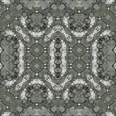 Kusursuz kare soyut desen. Sanat dokusu. Sanat mandala. Simetrik desen