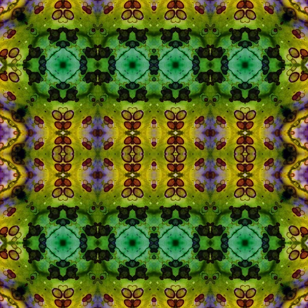 Kusursuz kare soyut desen. Sanat dokusu. Sanat mandala. Simetrik desen