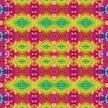 Kusursuz kare soyut desen. Sanat dokusu. Sanat mandala. Simetrik desen