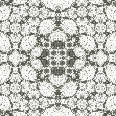 Kusursuz kare soyut desen. Sanat dokusu. Sanat mandala. Simetrik desen