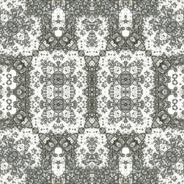 Kusursuz kare soyut desen. Sanat dokusu. Sanat mandala. Simetrik desen