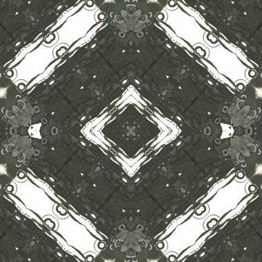 Kusursuz kare soyut desen. Sanat dokusu. Sanat mandala. Simetrik desen