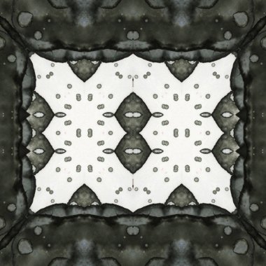 Kusursuz kare soyut desen. Sanat dokusu. Sanat mandala. Simetrik desen